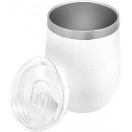 mug corporativo personalizado con grabado láser blanco