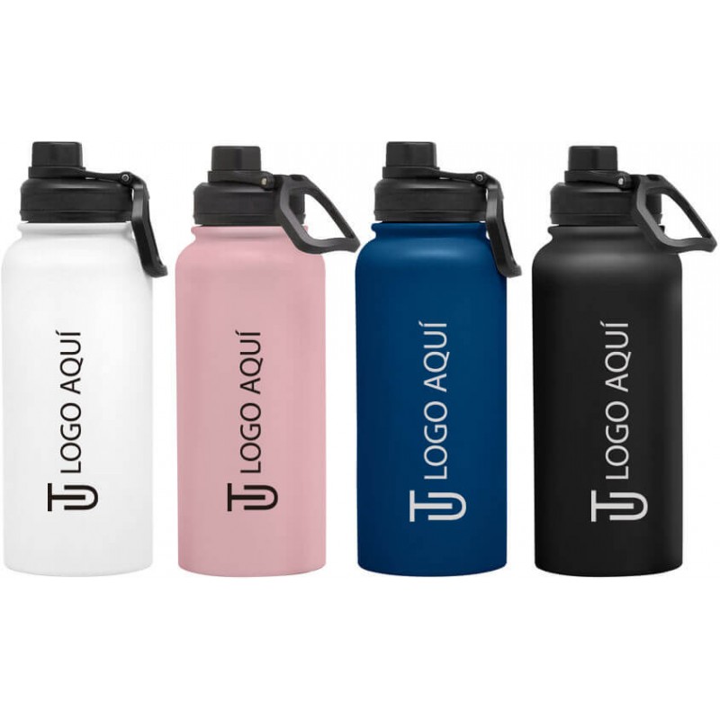 Botellas agua personalizadas de cristal para empresas