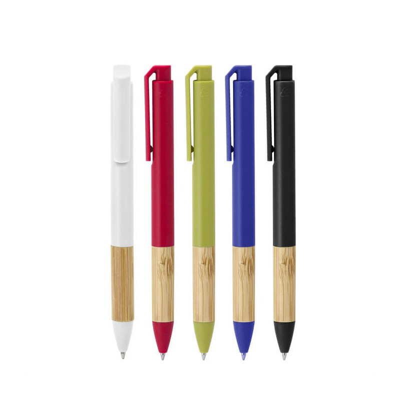 Bolígrafo publicitario ecológico con bambú personalizado