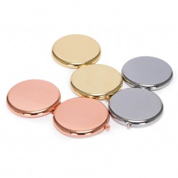 Espejo metálico doble con...