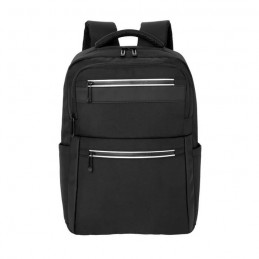 mochila corporativa negra dakar porta notebook 16 pulgadas vista frontal