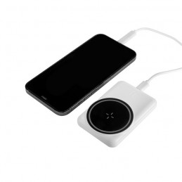power bank blanco lingue producto tecnologico promocional