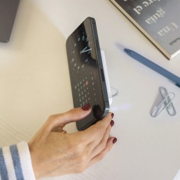 power bank blanco oslo vista completa dispositivo