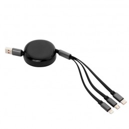 cable usb retractil estructura resistente merchandising empresa