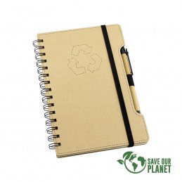 libreta ecologica organizacion notas branding corporativo
