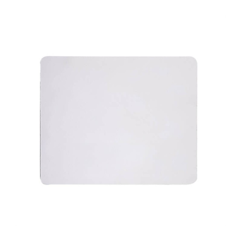 mouse pad sublimación full color superficie poliéster blanco