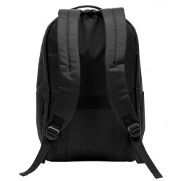 mochila corporativa negra para ferias y eventos